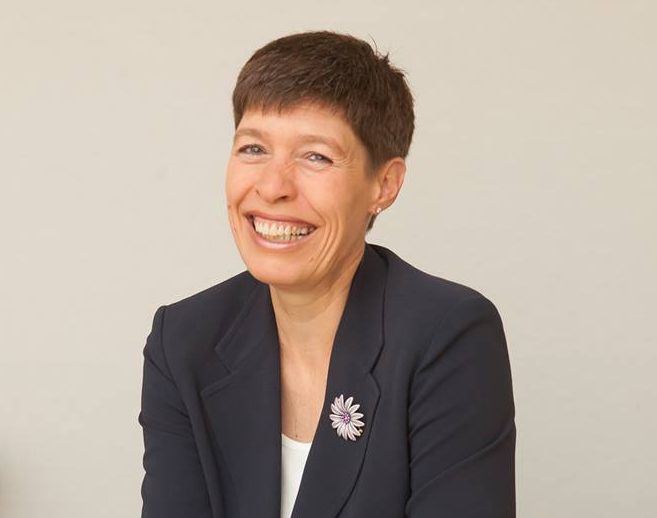 Representative Joan Meschino, the Democrat running for the reelection of state representative of the Third Plymouth District.