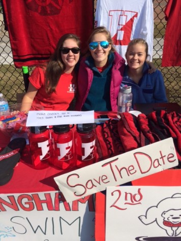 Hingham Swimming and Diving's table.