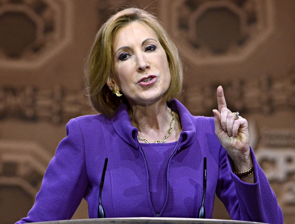 CARLY FIORINA SPEAKS AT THE CONSERVATIVE POLITICAL ACTION CONFERENCE IN OXON HILL