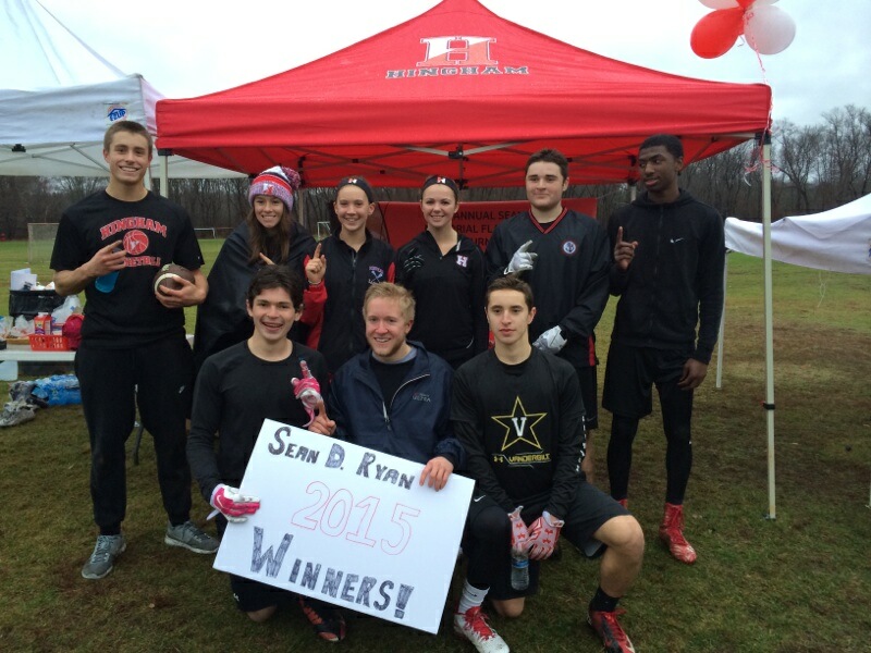 The winning team of the tournament, Nos Todos Calientes, pose for a photo after defeating the reigning champs on Saturday.

 Back row left to right: Captain Andrew Spaziani, Nicole Brennan, Cate Diamond, Ally Noterangelo, Peter Murphy, and Jay Beckett
 Front row left to right: John Lastoria, Brendan OConnor, and Ryan Cahoon