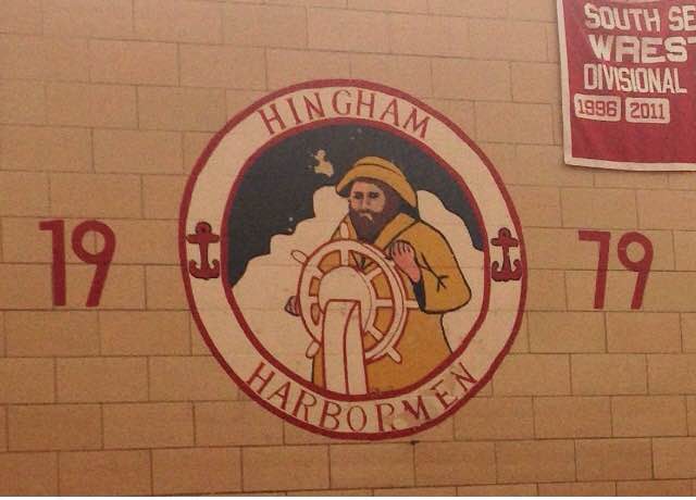 The Harbormen Logo in the gym