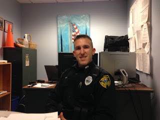 Officer Ford in his office on Monday, February 29th, 2016.
