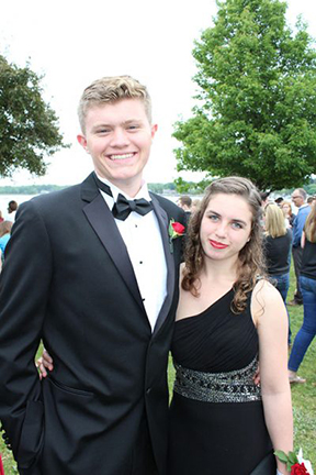 Bryan Dettman and Mia Smith share their 3rd and final high school prom together.