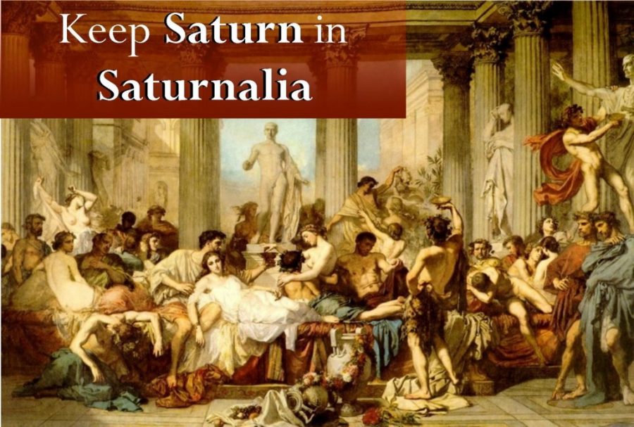 Latin Club Celebrates Saturnalia