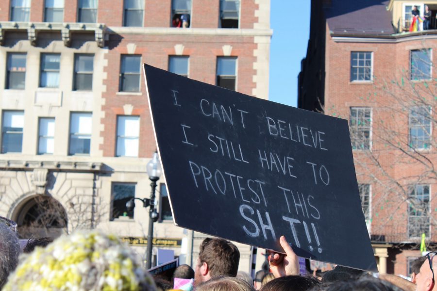 Marchers included many first timers, as well as veterans of many years.