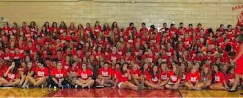 The Hingham High School Class of 2020 (current freshman) at Freshman Orientation in September.