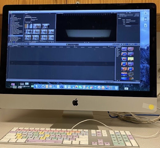 TVP students use Final Cut Pro to edit their videos. They can add music, shorten clips, use advanced features, and much more to enhance their clips.