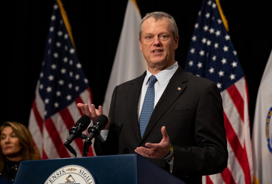 Governor+Baker+announced+his+plans+to+reopen+the+state+on+Monday+May+18th