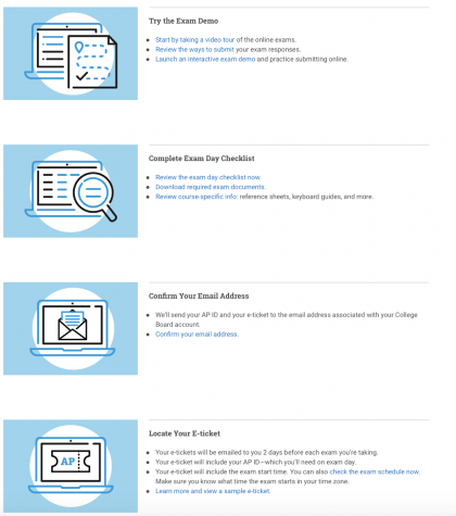 Although the at-home AP exam and classes, the College Board maintained a structured checklist and schedule. This was backed by an Exam Demo, allowing students to get a taste for the new testing experience and Youtube videos, announcing changes, and reviewing material on several courses.
