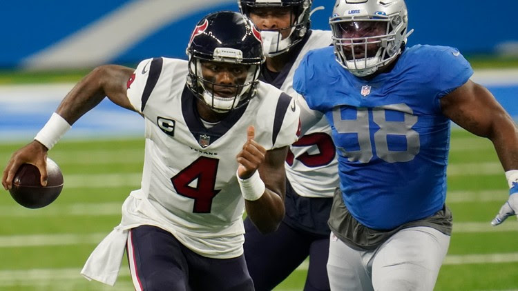 Houston Texans quarterback Deshaun Watson dominates the Detroit Lions.