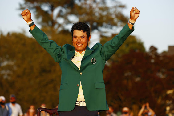 Hideki Matsuyama became the first Japanese male player to win a PGA Masters major last Sunday.