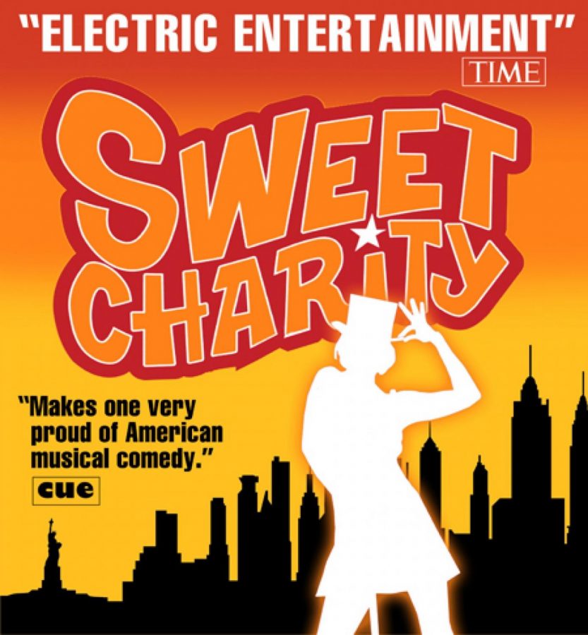 A+Sweet+Charity+poster+sparks+excitement+for+the+upcoming+musical+at+HHS.