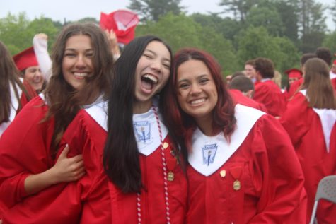 The smiles of Abigail Fortuin, Sophia Suarez, and Kate Jagielski capture the joy of day.
