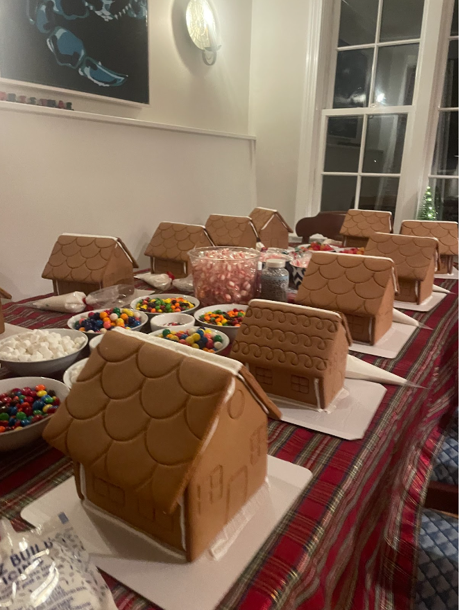 Gingerbread house-making is a great activity to celebrate the holidays with friends and family! 
Katie Whitlock