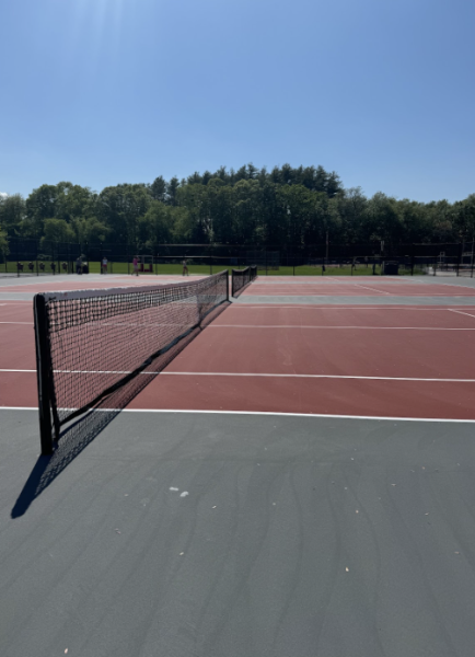 HHSs tennis courts this week