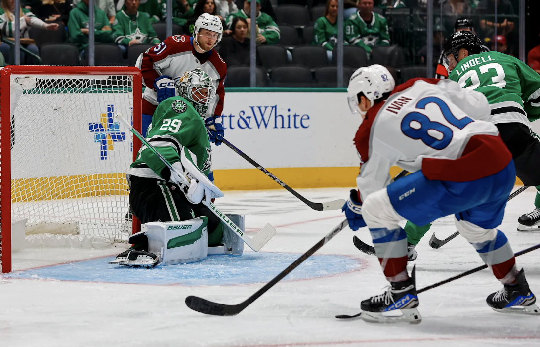 NHL preseason, Stars beat Avalanche 4-2 (Matthew Pearce)
