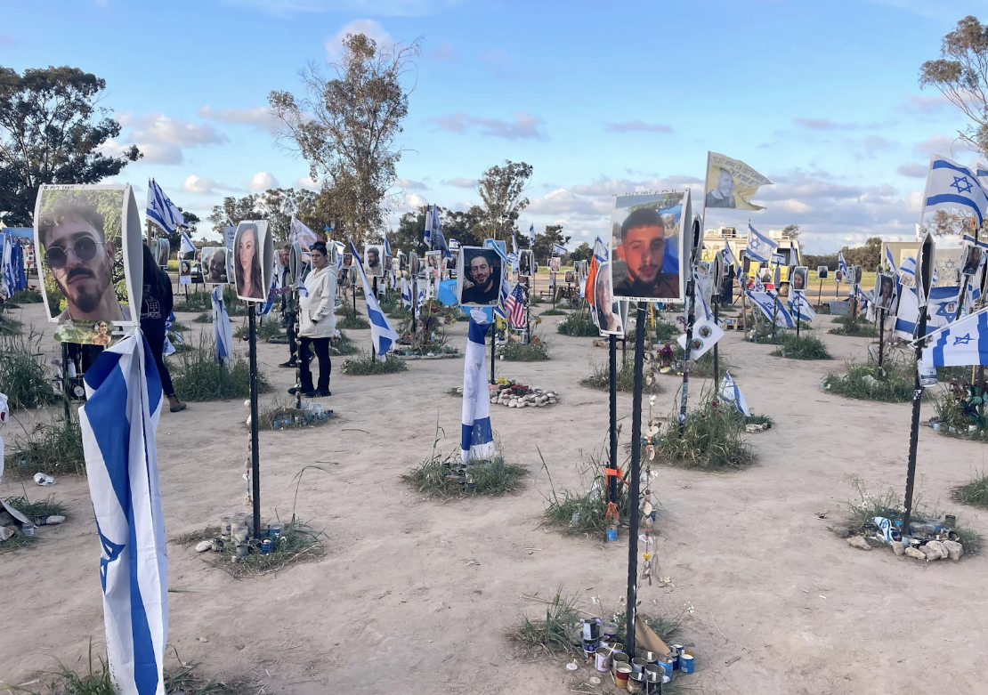 The Nova Music Festival in southern Israel was supposed to be a celebration of “Friends, Love, and Freedom”. Instead, it became the site of a merciless massacre and is now a memorial for victims of Oct. 7th, 2023. 