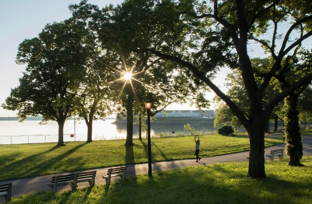 Being outdoors and exercising can boost mood and energy