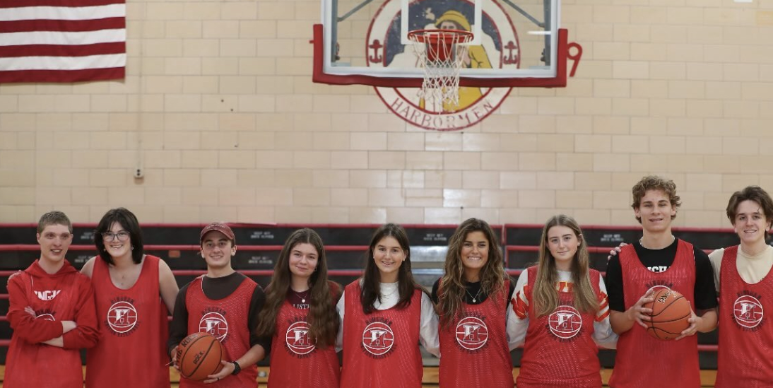 Members of the Unified Basketball Team on Monday, October 21st during senior night.