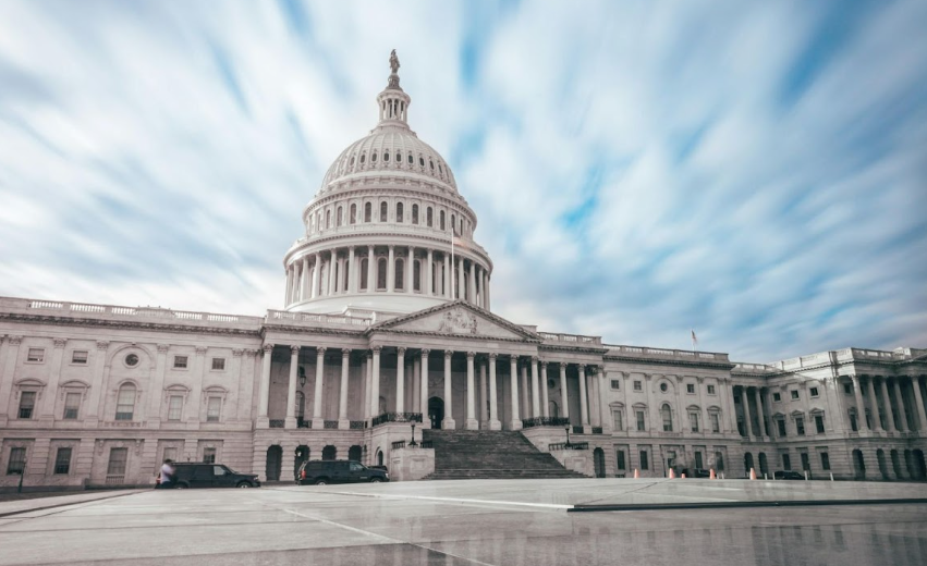 (Above) The U.S. Capitol is the home to the legislative branch of the United States government, where both houses of congress, the House of Representatives, and Senate meet to determine the nation's laws. After the elections, the capitol is now home to both houses of congress which have a Republican majority. 