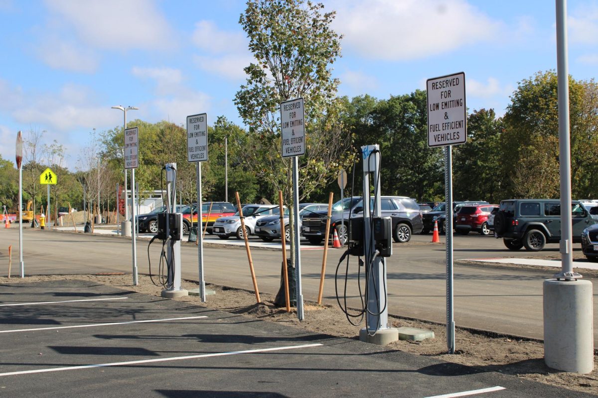 The Foster parking lot reflects the needs of the modern cars that will be parking there. 
