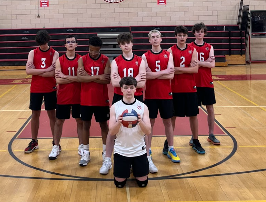 This Spring is the first year where Hingham High School has an official Junior Varsity Volleyball team (pictured above).