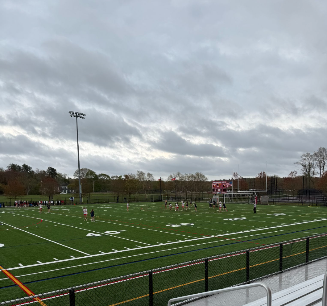 The Hingham Girls Lacrosse team battled the Hanover Girls Lacrosse team this past Wednesday.