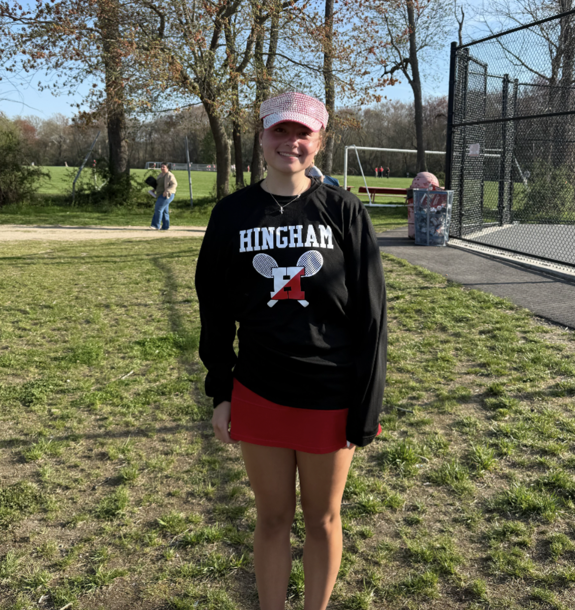 The player of the match against Silver Lake: Emma Holmes (second doubles).