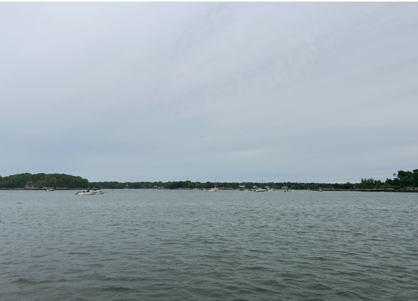 Hingham Harbor starts to fill with more and more boats as each day passes. 