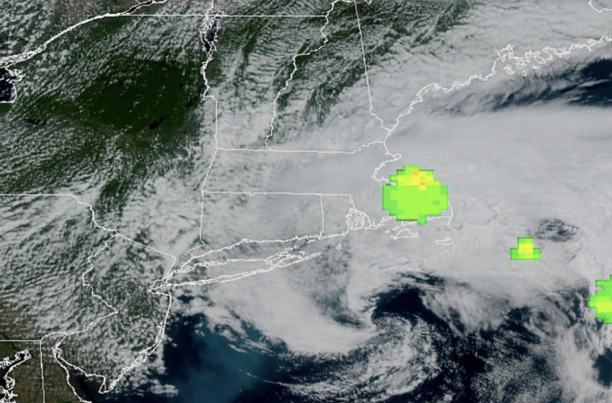 The NOAA (National Oceanic and Atmospheric Administration) records a large flash from their satellite data, later to be determined as a meteor.
