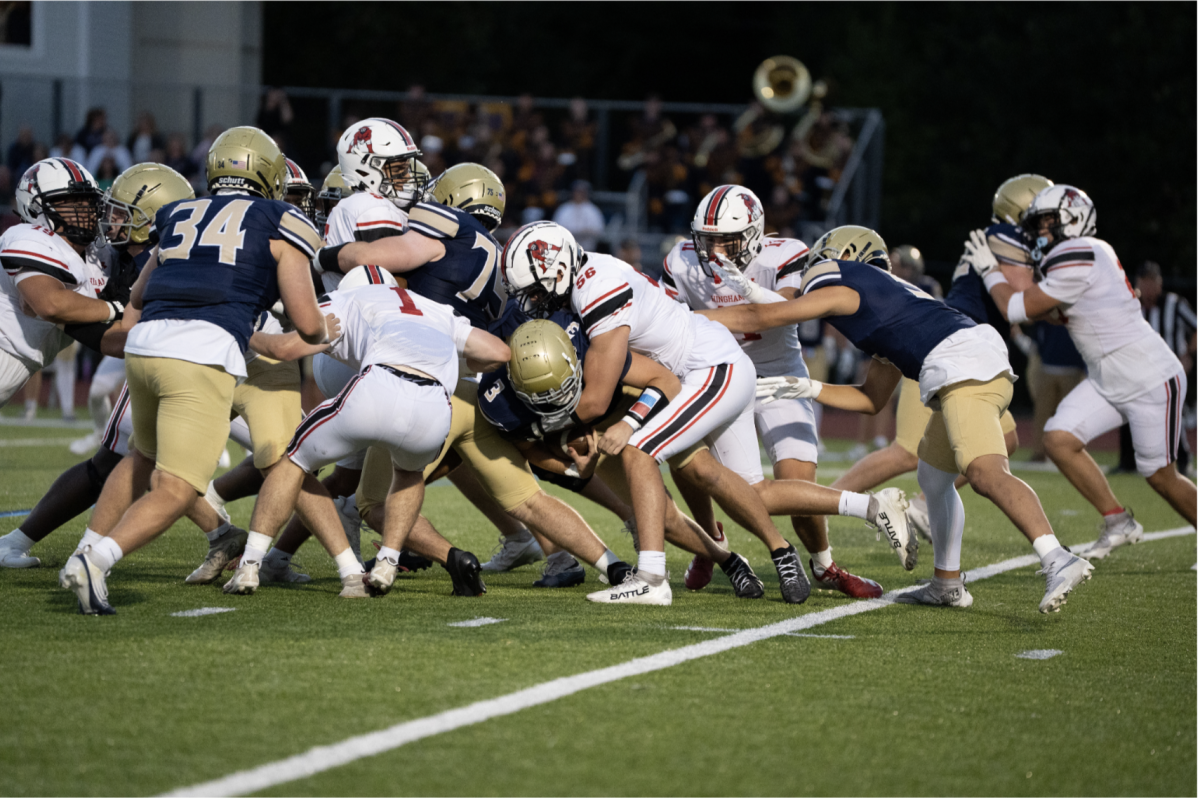 Hingham facing off against Hanover on September 11, 2026 at Hanover High School 
